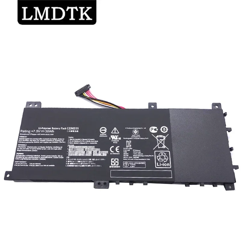 LMDTK-batería para portátil Asus VivoBook S451, S451LA, S451LB, serie S451LN, Ultrabook, 7,5 V, 38WH, C21N1335, nueva