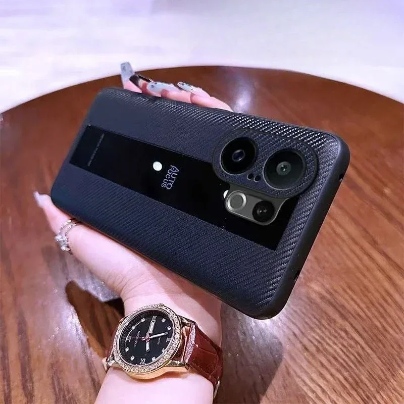 Casa para Vivo X200 FE/S30 Pro Mini Funda anticaída de cuero de cordero de lujo agradable para la piel para Vivo X200 FE 5G Funda a prueba de golpes - imagen 3