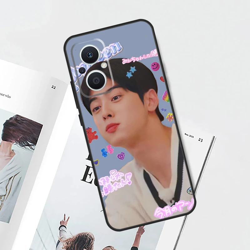 Cha Eun Woo TV True Beauty Kpop funda para OPPO Reno 10 8 Pro 4Z 5Z 4 5 6 7 Lite 8T OPPO Find X5 Lite X6 Pro X3 X2 Neo Cover - imagen 2