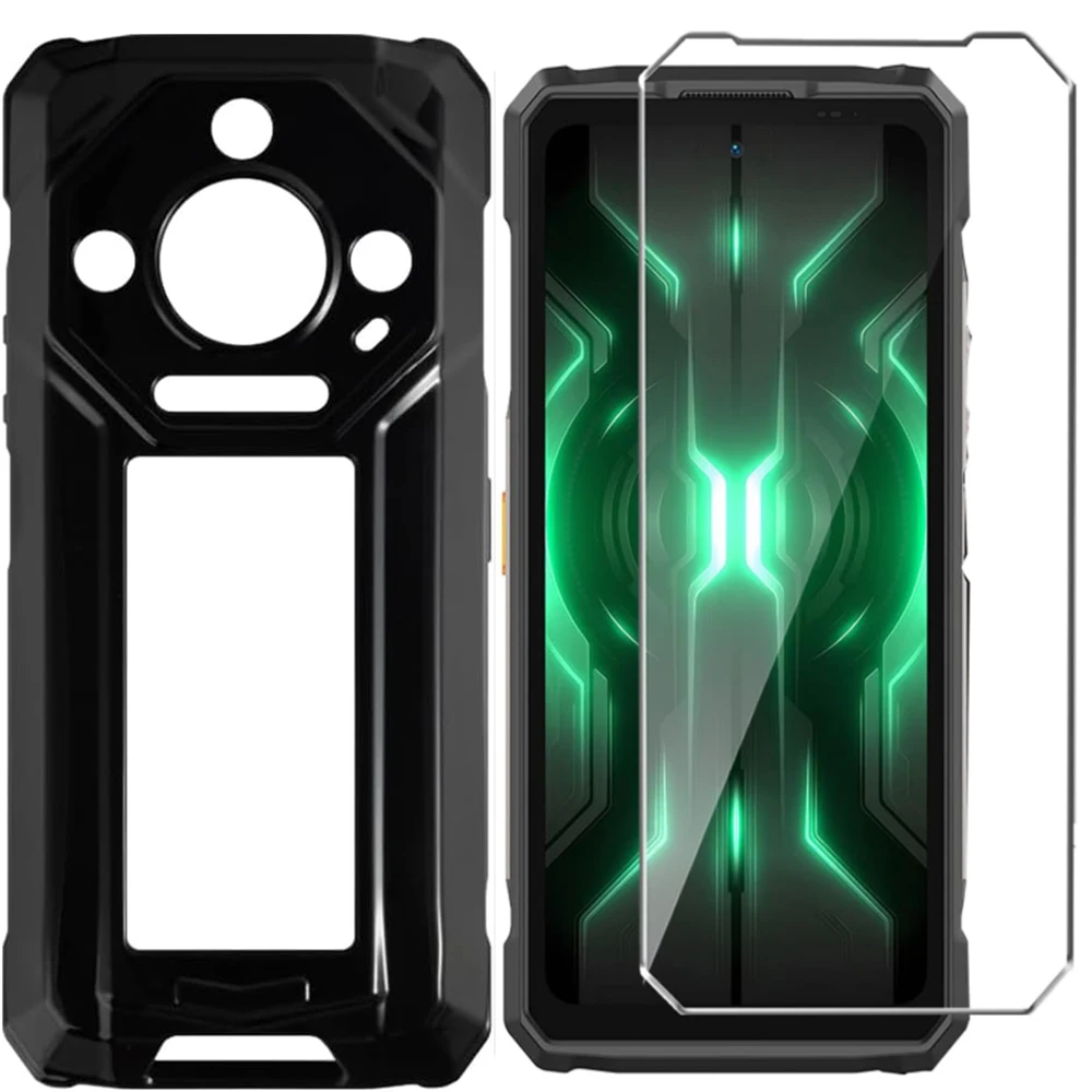 Funda 2 en 1 + Vidrio templado en Ulefone Armor 33 Pro Protector de pantalla de vidrio para Ulefone Armor 33 2.5D Glass - imagen 2