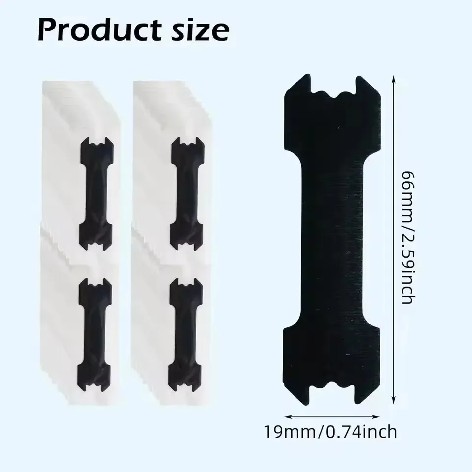 Tiras nasales negras de 50/30/10 Uds., tiras nasales de resistencia Extra, tiras antironquidos no invasivas para dormir mejor para adultos y niños - imagen 4