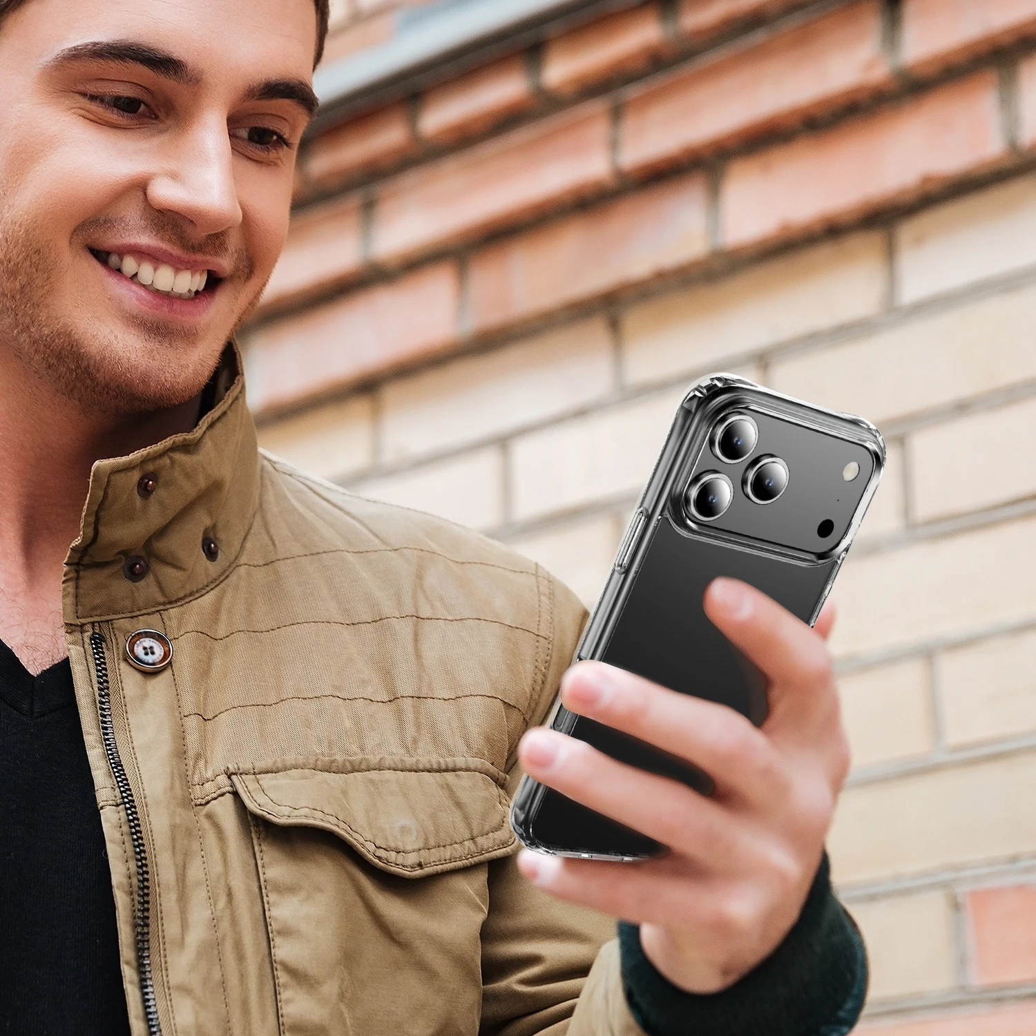 Funda transparente antiamarillado para iPhone 17 Pro Max Air 16 Plus 15, protección de grado militar, accesorios duros a prueba de golpes para teléfono - imagen 5