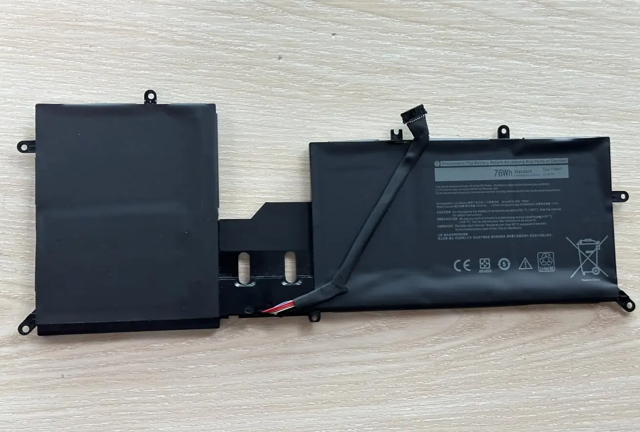 Batería de ordenador portátil Y9M6F para Dell Alienware M15 M17 R2 P87F P41E ALW15M C7XD9 R4958W P41E001 P87F001 11,4 V 76Wh - imagen 3