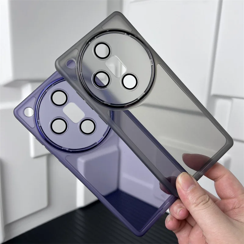 Funda de TPU suave y transparente para OPPO Find X7 Ultra, carcasa completa para teléfono, protección de lente, funda trasera para OPPO Find X7 X7Ultra - imagen 4