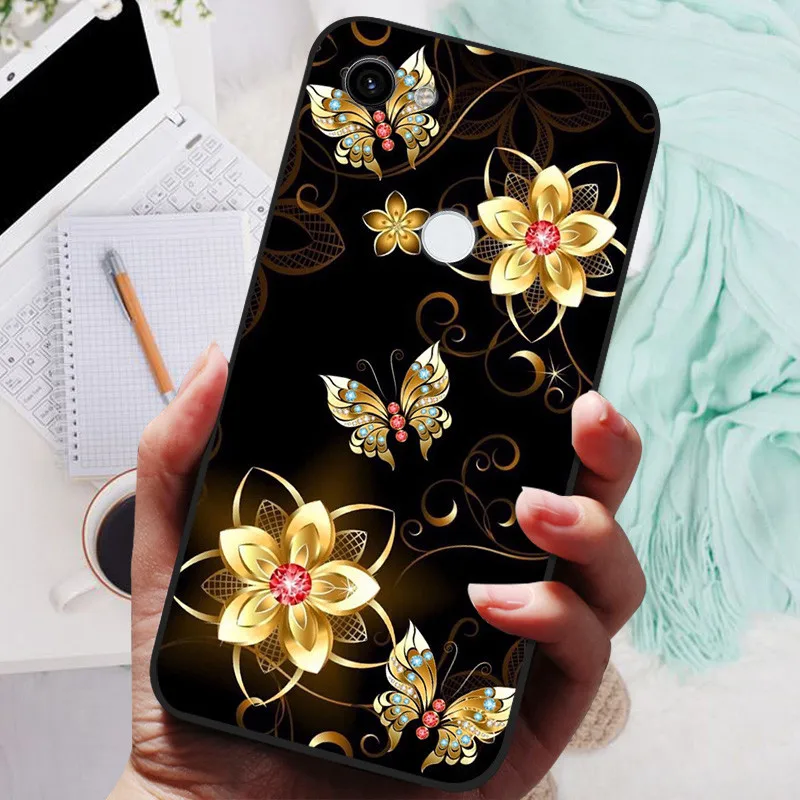 Funda negra para Google Pixel 3a XL, carcasa trasera de silicona suave, León, Lobo, para Google Pixel 3 XL - imagen 5