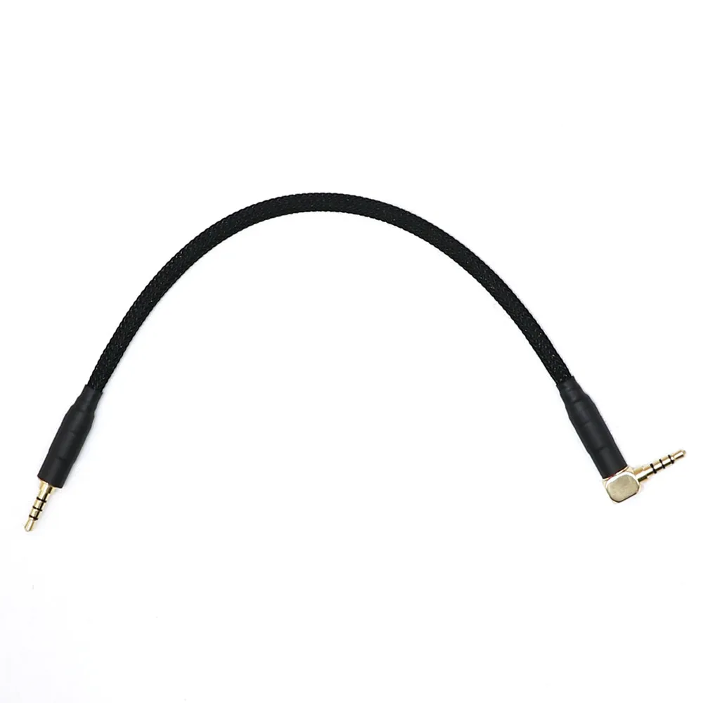 Angitu Handmake Audio TRRS Cable Split Sofle Teclado Teclado TRRS Cable Personalizado Color-10cm - imagen 2