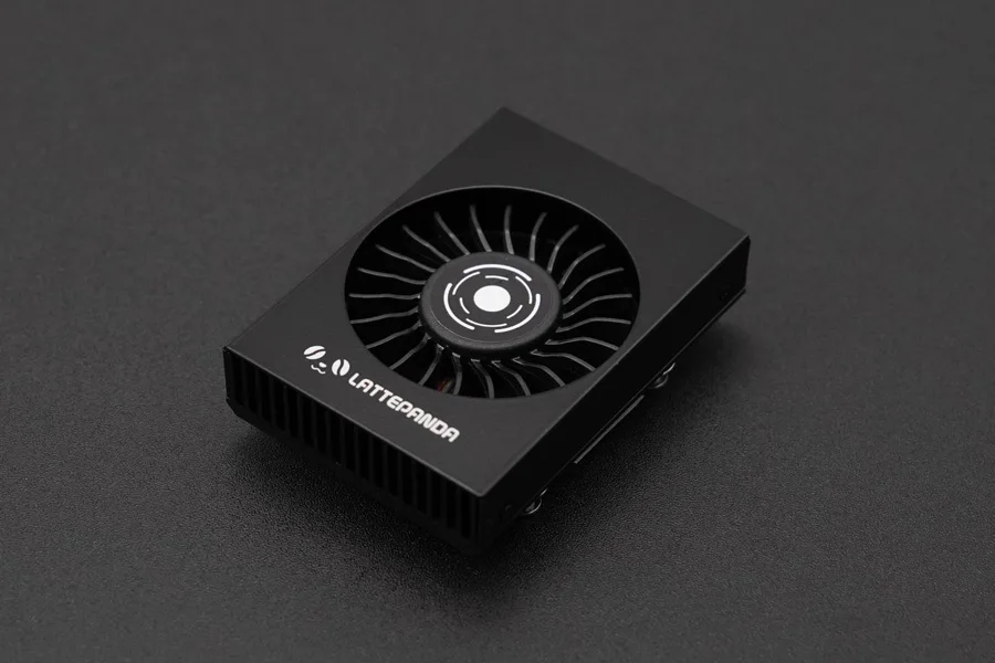 Enfriador activo de aluminio para módulo de cómputo LattePanda Mu