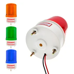 LTE-1101J Luz Estroboscópica LED Zumbador Advertencia