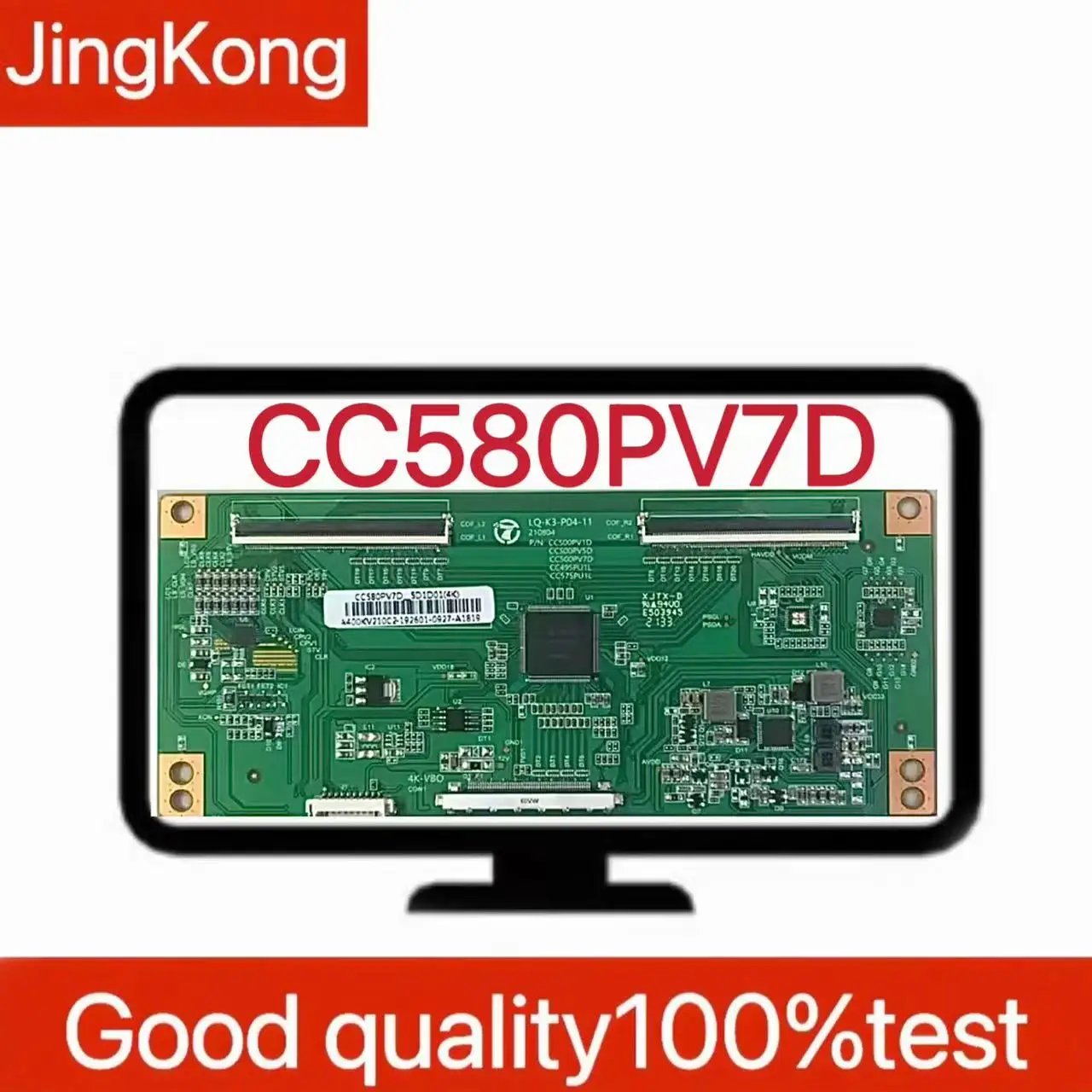 Placa lógica de 50 pulgadas y 58 pulgadas CC500PV5D CC500PV1D CC580PV7D CC500PV5D 4K prueba de 100%
