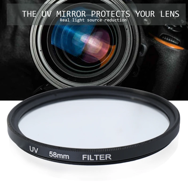 Kit de filtros de lente UV CPL FLD para cámara profesional, juego de filtros de densidad neutra ND de foto de Altura, accesorios de fotografía de 52/58mm - imagen 3