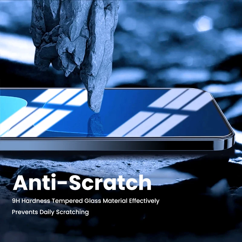 Protector de pantalla de vidrio templado 9H para móvil, cubierta completa HD para Xiaomi Poco F6 5G, Poko Little PocoF6 F 6 Pro 6Pro F6Pro 2024, 4 unidades - imagen 3