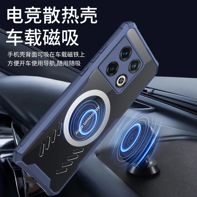 Funda trasera de silicona suave para OnePlus 10 Pro 10T, carcasa protectora para disipación de calor para One Plus ACE Racing ONEPLUS 10R 1 + 10PRO - imagen 5