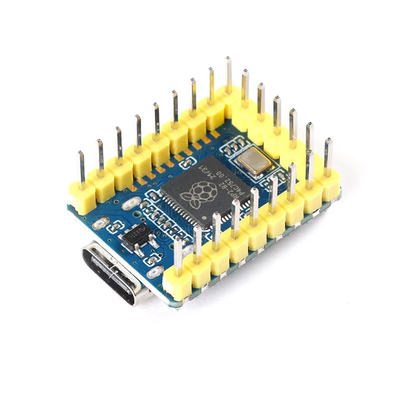 Microcontrolador Raspberry Pi Compatible con RP2040-Zero, módulo de placa de desarrollo PICO, procesador Dual Core Cortex M0, memoria Flash de 2MB - imagen 2