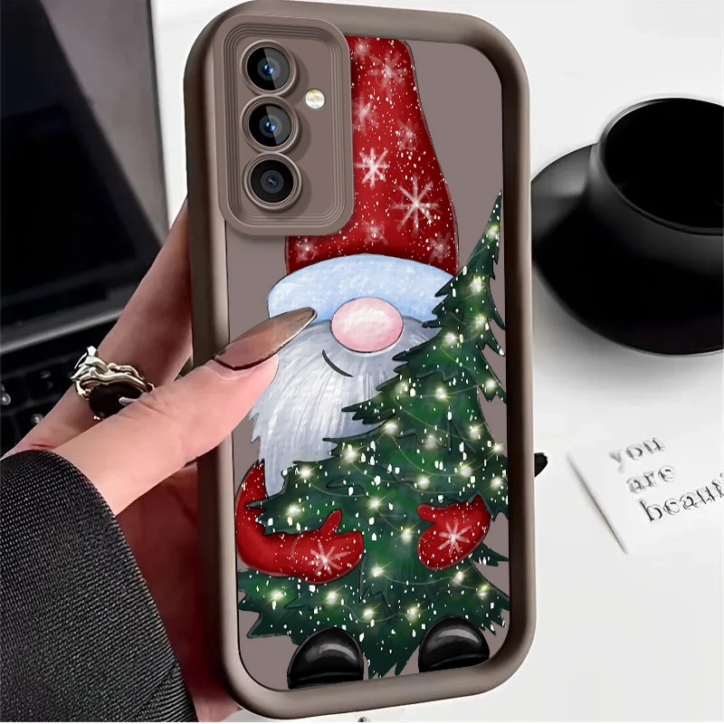Santa Claus Case for Samsung Galaxy A53 A50 A50S A36 5G A35 A34 A33 A32 A30 A26 A24 A23 A22 A20 A16 A15 A14 A13 A12 4G M55 Cover - imagen 4