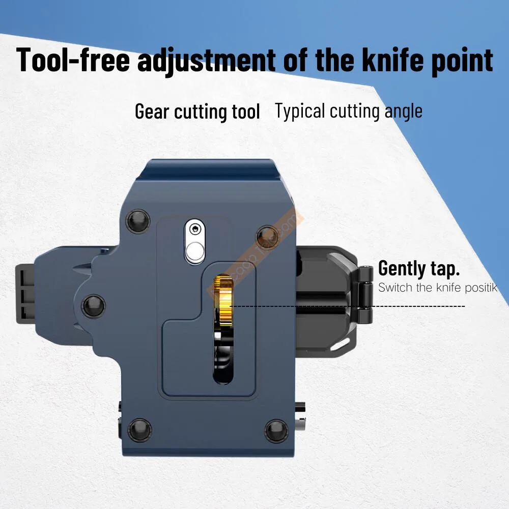 JIlong KL-33F cuchillo de corte de empalme de fusión de fibra óptica de un solo paso de alta precisión para empalmador de fusión óptica 24 hojas de superficie - imagen 4