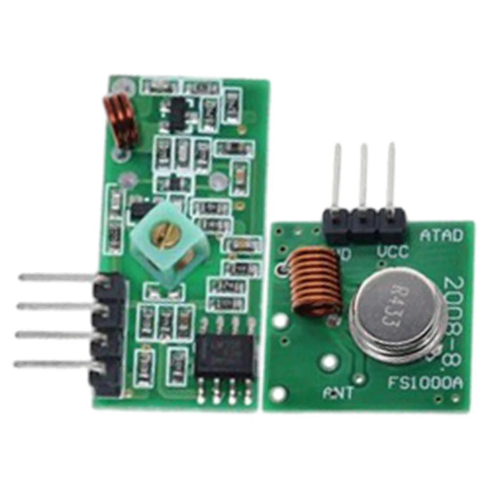 Módulo de Control remoto inalámbrico para Arduino, transmisor y receptor RF de 315/433 Mhz, 3,5-12V/DC5V, 10MW - imagen 4