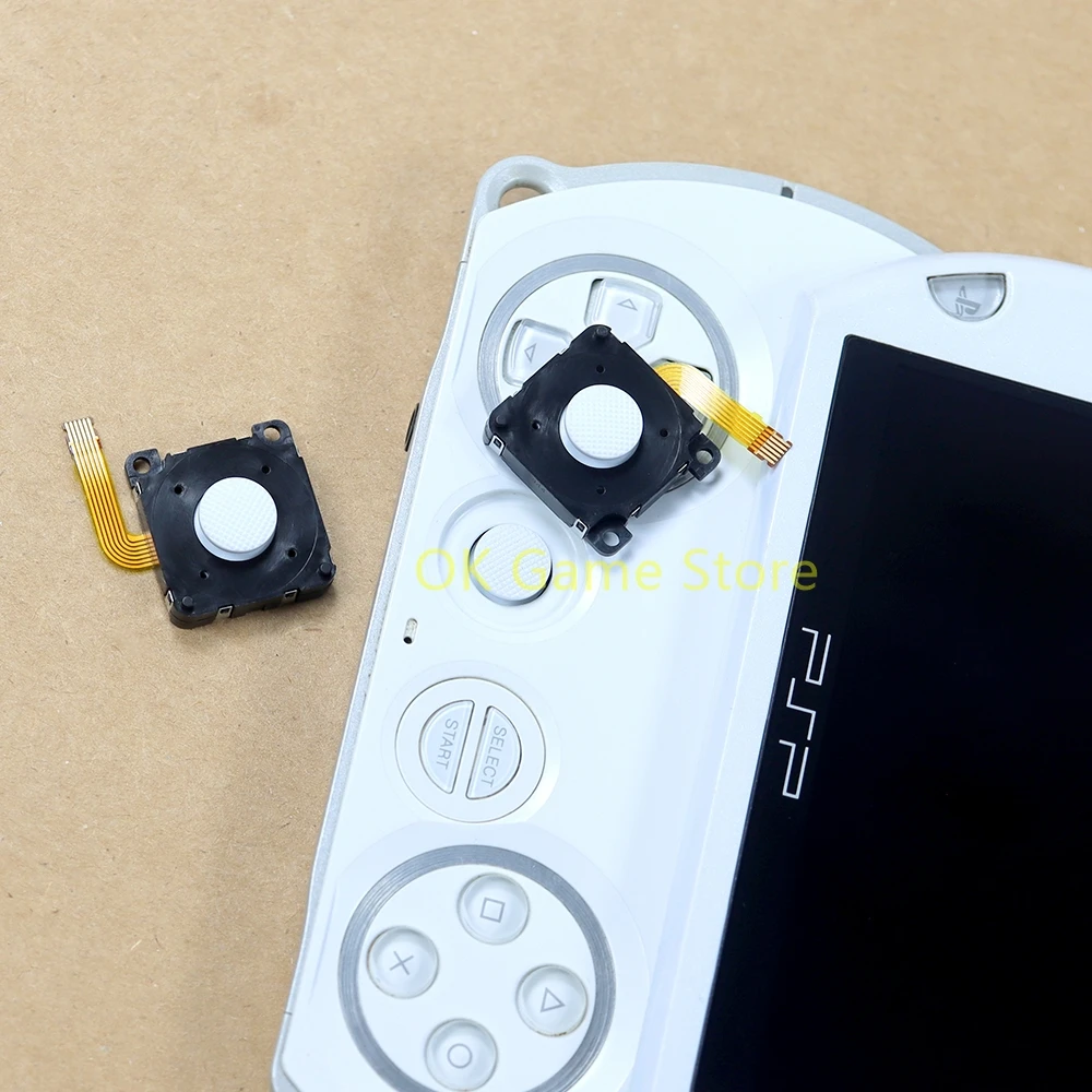 10 Uds. Joystick 3D de repuesto para PSP GO Original nuevo Joystick Rocker para PSP Go pieza de reparación de consola de juegos