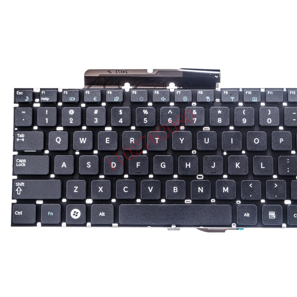 Teclado de EE. UU. Para portátil Samsung NP-SF511 NP, SF510, RF510, RF511, QX530, RF530, SF511, SF510, sin marco, negro - imagen 3