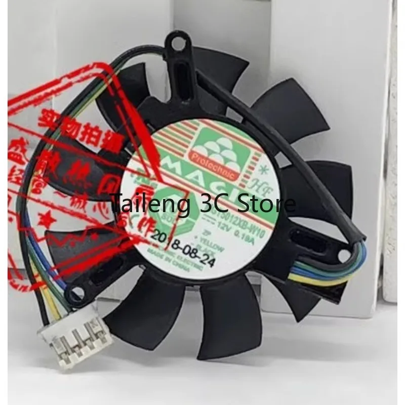 Nuevo ventilador de CPU para MAGIC MGT5012XB-W10 12V 0.19A 9500GT ventilador de refrigeración de tarjeta gráfica