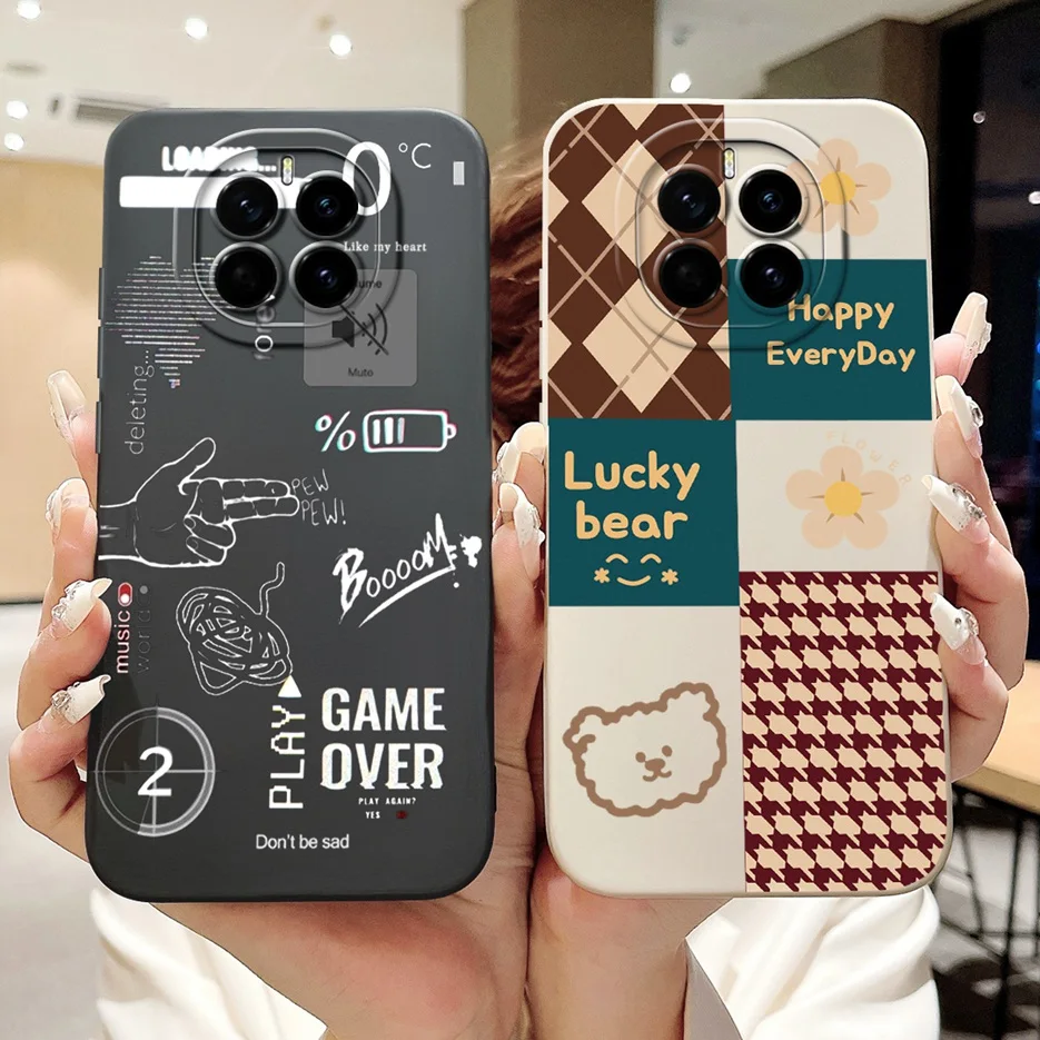 Para Honor Magic7 Lite funda BRP-NX1 arte de moda cubierta pintada funda de teléfono de silicona suave para Honor Magic 7 Lite Magic7 Pro 5G Shell - imagen 2