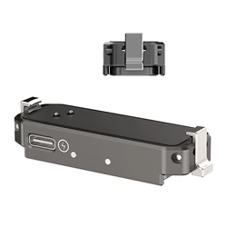 Soporte magnético Insta360 GO 3/3S de aluminio con base de succión