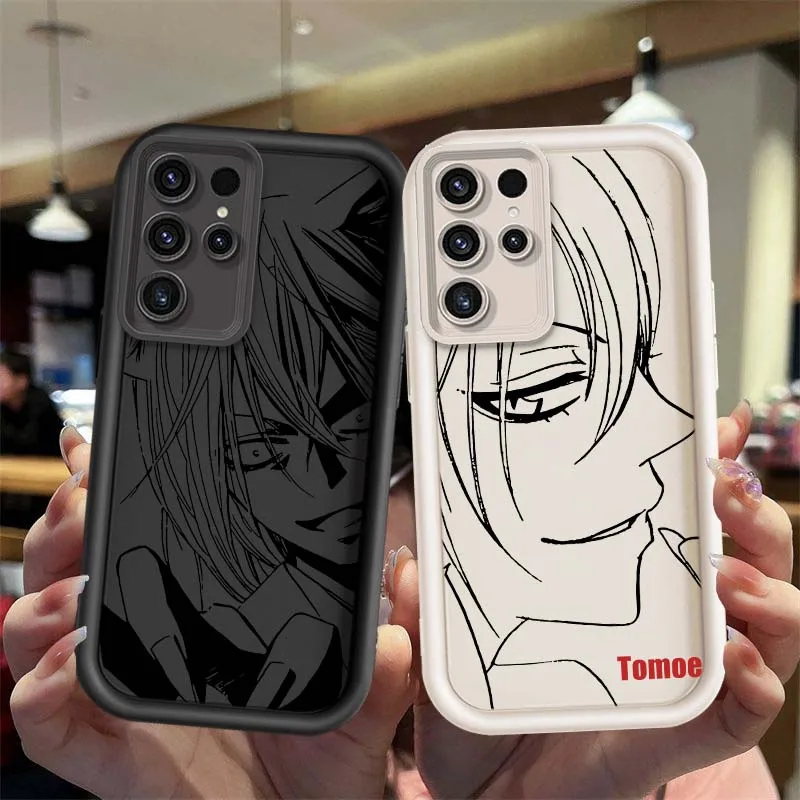 Tomoe iconos Anime para Samsung Galaxy S25 S24 S23 S22 S21 S20 Ultra Plus FE 5G Eye Ladder funda de teléfono - imagen 2