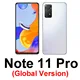 Note 11 Pro Global