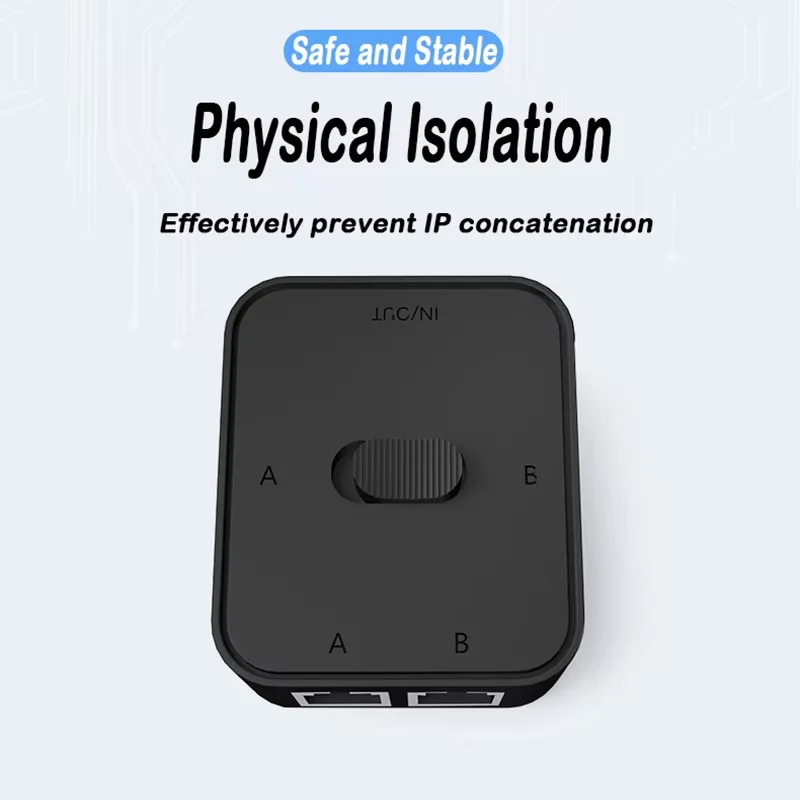 Divisor RJ45 de 1000Mbps, adaptador Ethernet 1 a 2, extensor de Cable de red de Internet, conector RJ45 para PC, portátil, TV Box, enrutador - imagen 5