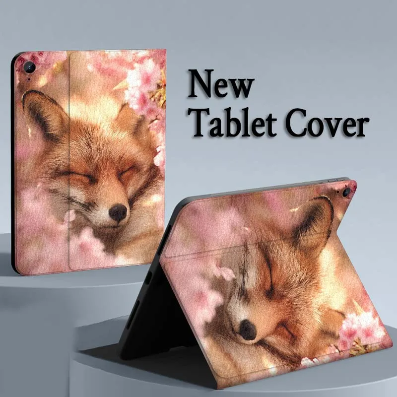 Linda imagen de zorro Animal para Samsung Galaxy Tab S11 S10 S9 S8 S7 S6 A10.1 A9 A8 A7 10,1 Lite FE Plus pulgadas funda para tableta