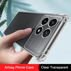 Xiaomi Poco X6 Pro Funda TPU Airbag Transparente Antigolpes Proteccion