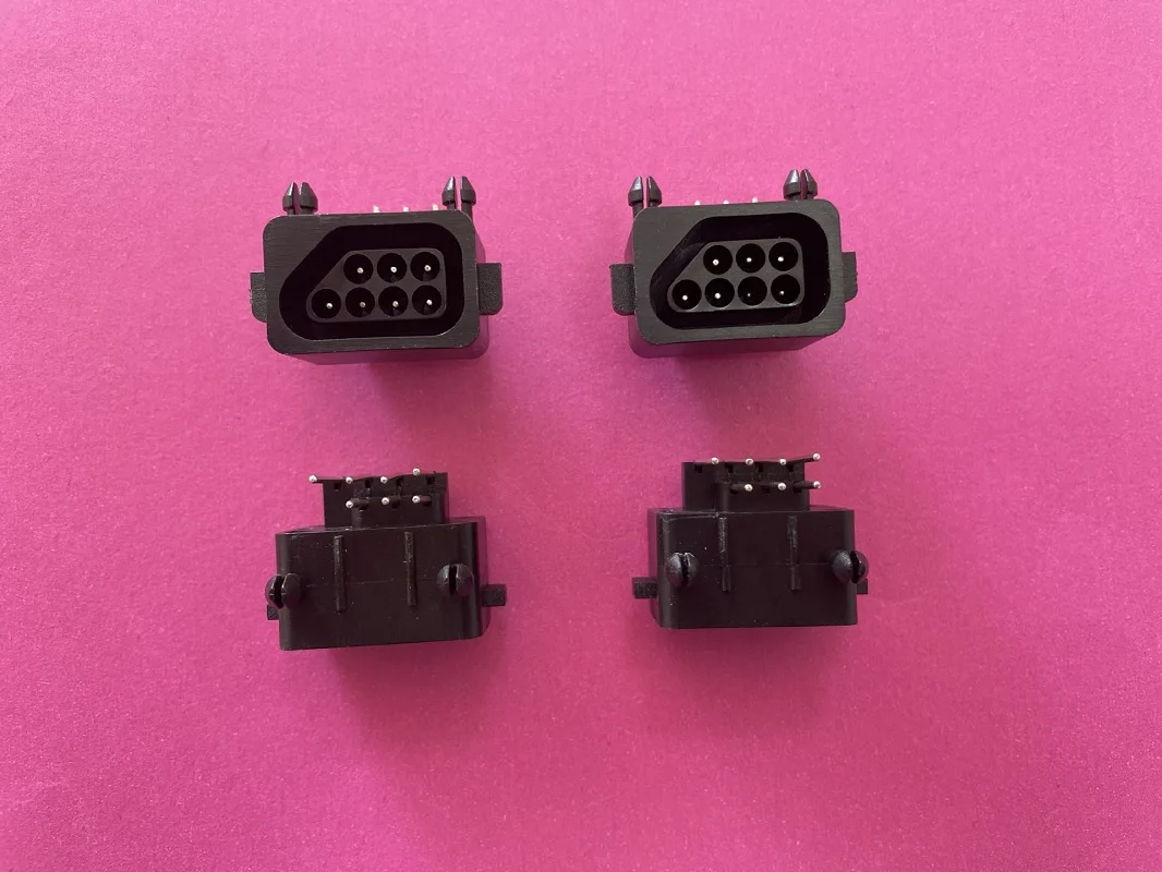 Piezas de repuesto de alta calidad, conector hembra de 7 pines de 90/180 grados para enchufe de consola NES