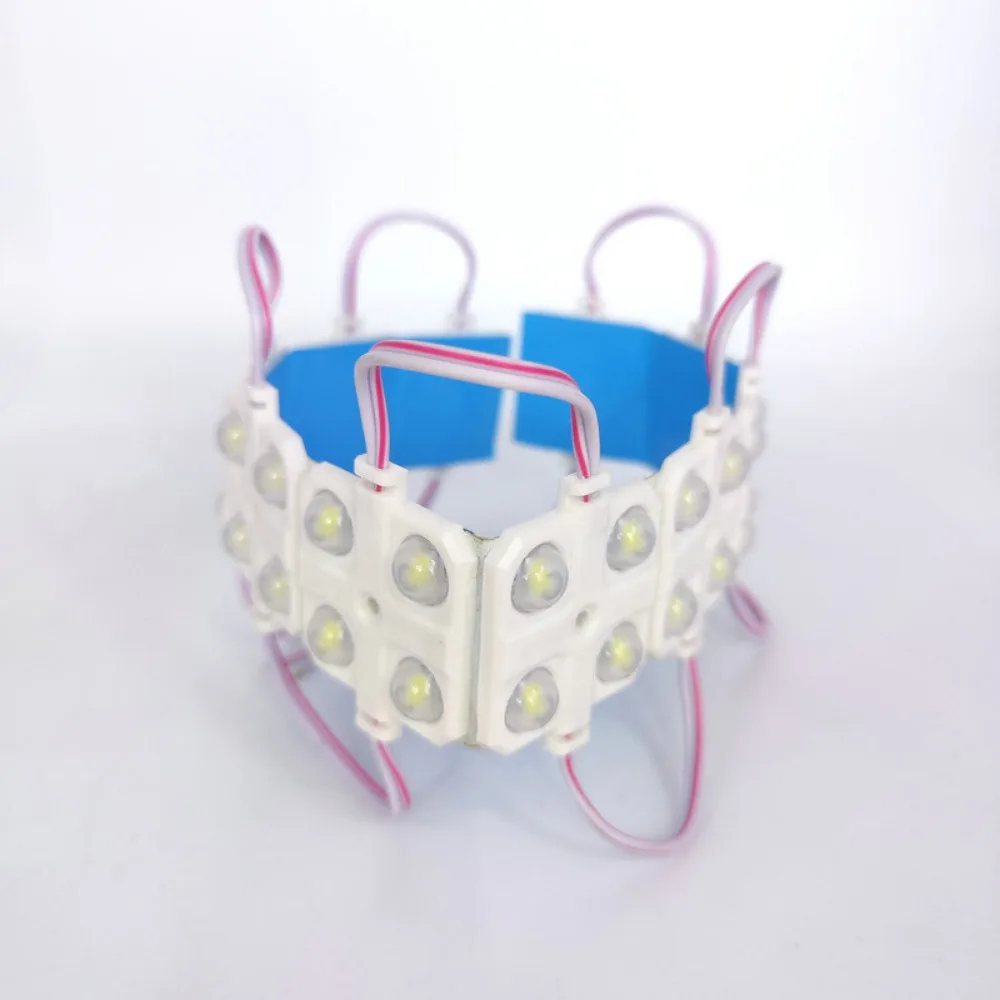 Módulo de luz de 20 piezas DC12V 5730 4 LED de inyección impermeable IP68 luz exterior para publicidad tienda letrero caja de luz decoración publicitaria - imagen 3