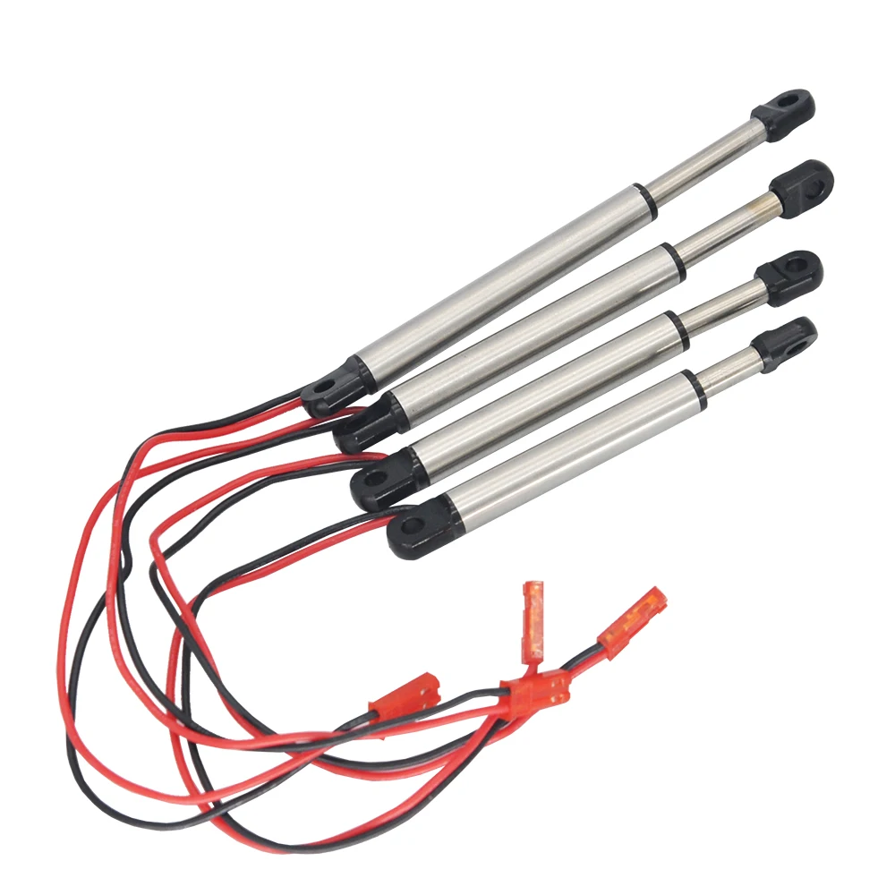 Varilla de empuje de Metal de carrera corta, cilindro de simulación de 3V-6V, Putter de entrada para accesorios de modelo de juguete RC, 10mm/15mm/20mm/25mm - imagen 4