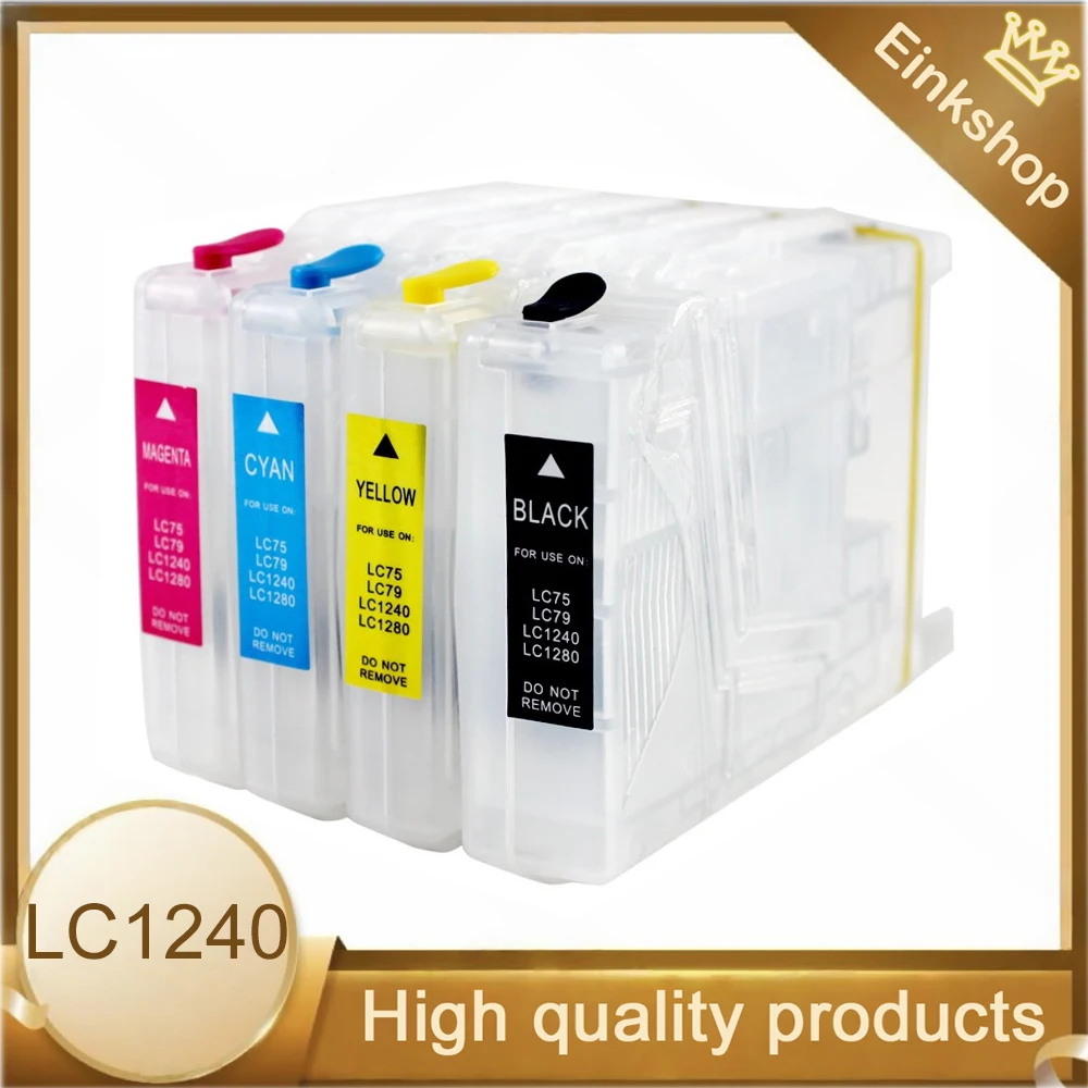 Einkshop cartucho de tinta recargable LC79 LC71 LC1280 LC75 LC1240 LC73 para Brother MFC-J6510DW MFC-J6710 MFC-J6910DW MFC-J6710DW