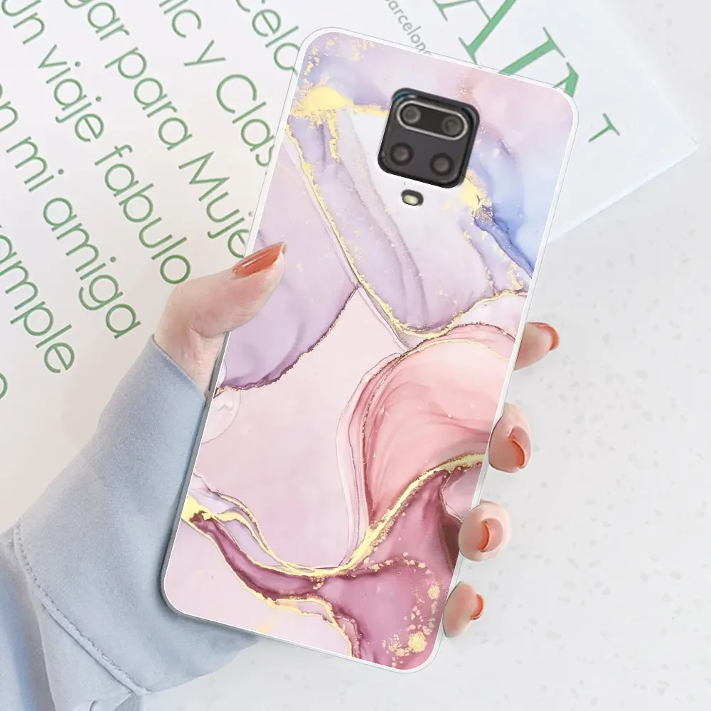 Funda de silicona suave para Xiaomi Redmi Note 9, 9T, 9 Pro, mármol, TPU, fundas de teléfono para Redmi Note 9s, 9 Pro Max, bolsas de parachoques - imagen 4