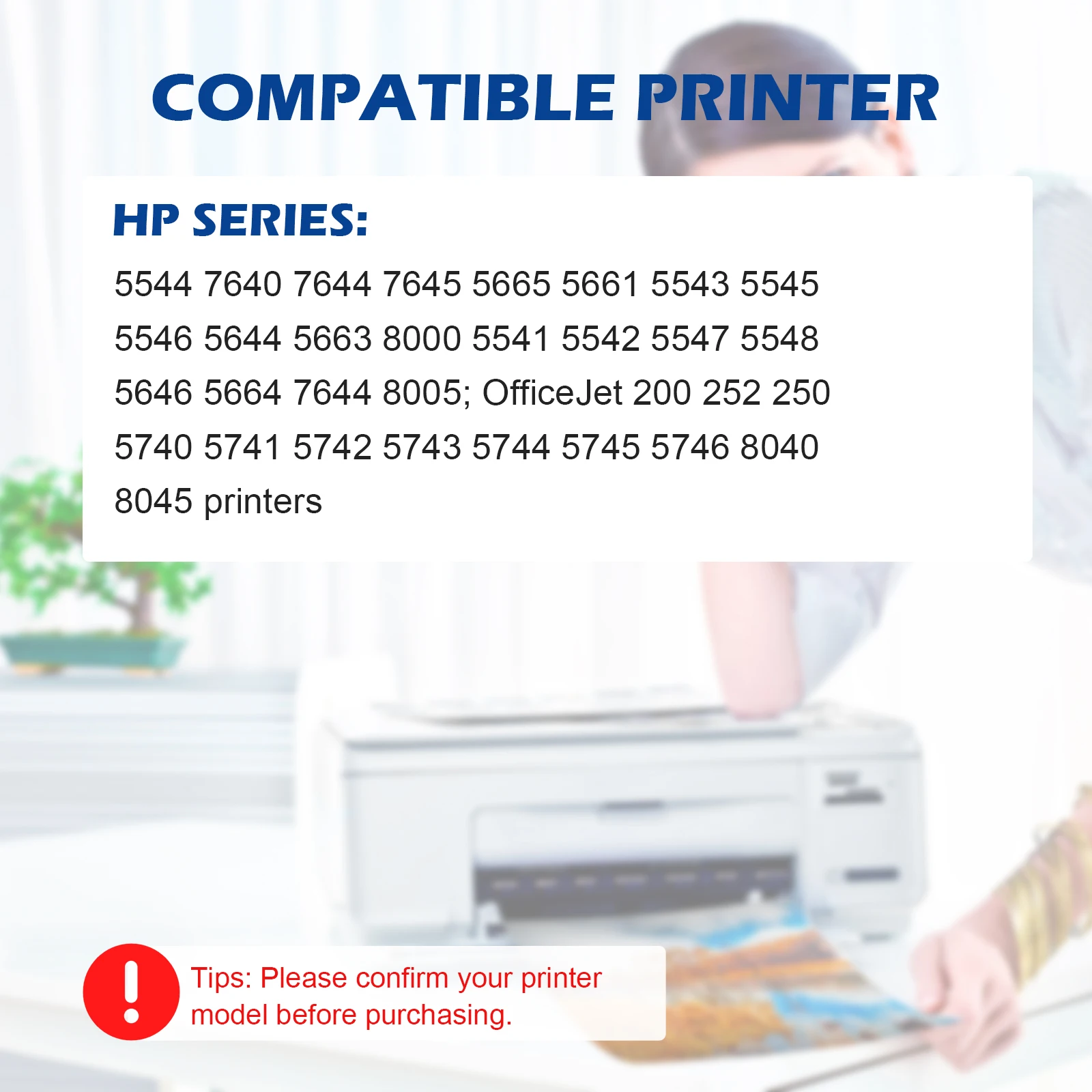 ShinColor for hp 62 xl Ink Cartridge for HP 62XL High Yield for HP Envy 5540 5640 5740 7640 5646 5541 5742 5745 200 printer - imagen 4