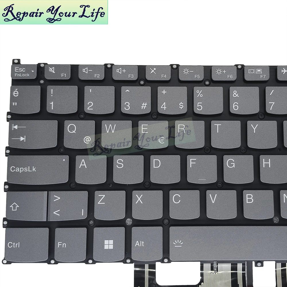US UK Turkish Backlit Keyboard for Lenovo Slim 7 Prox 14arh7 82V2, Yoga 7 14IAL7 14ARB7 82QE 82QF Laptop SN21G96066 PT4SB-TR New - imagen 4