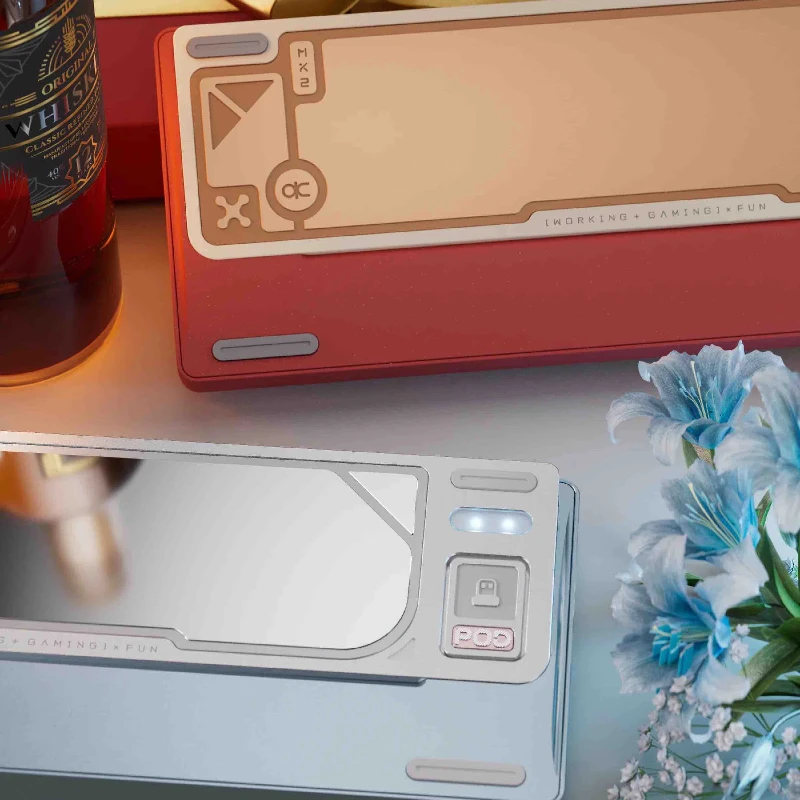 Kit de teclado mecánico Qk80v2 MK2 personalizado Qwertykeys Tri-mode inalámbrico Bluetooth 2,4G CNC Kit de teclado mecánico de aluminio