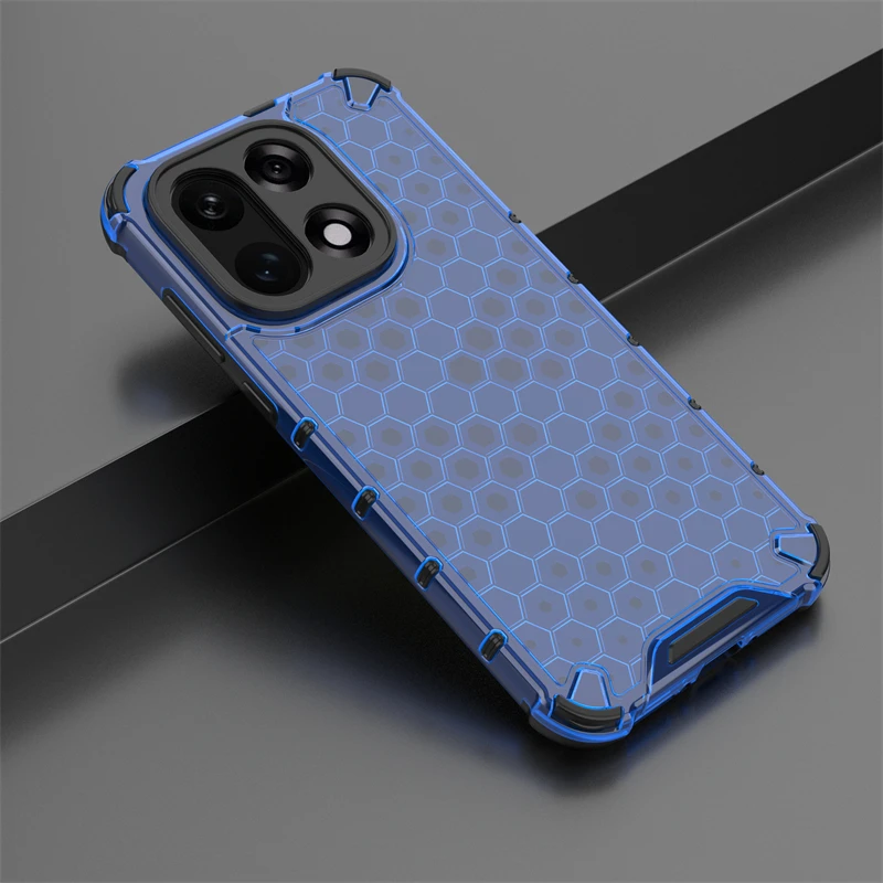 Funda de silicona a prueba de golpes con forma de panal para Oneplus 15, funda protectora translúcida de TPU para Oneplus 15, funda Oneplus 15 - imagen 5