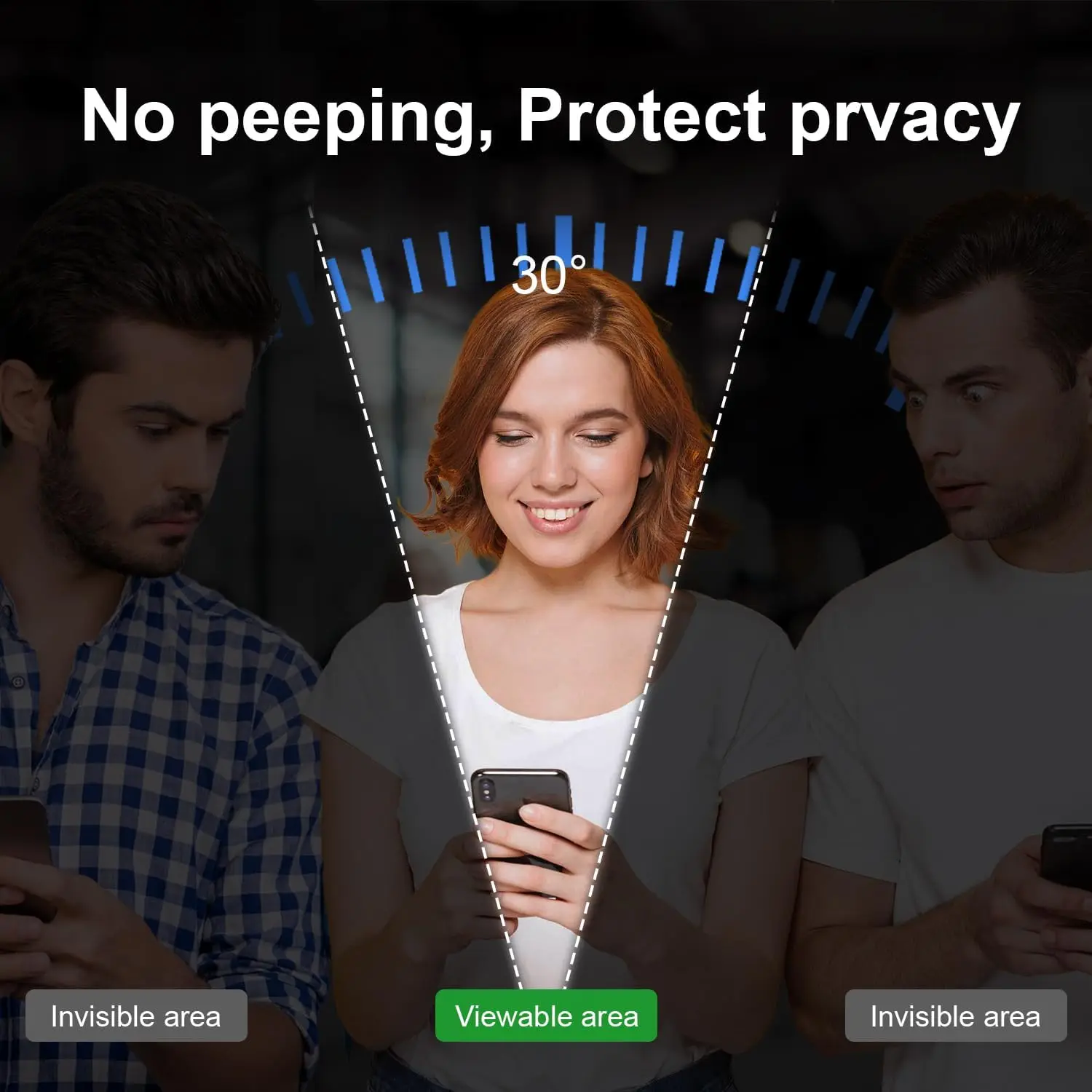 2/4 Uds vidrio templado de privacidad para Xiaomi Poco X7 Pro 9H Protector de pantalla antiespía - imagen 5