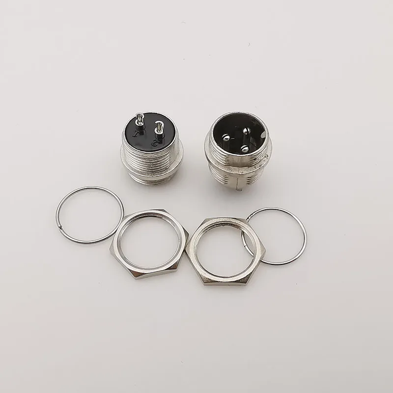 Conectores GX16 de 2/3/4/5/6/7/8 pines macho/hembra, Cable de Butting, enchufe Circular de aviación, Conector de Panel - imagen 4