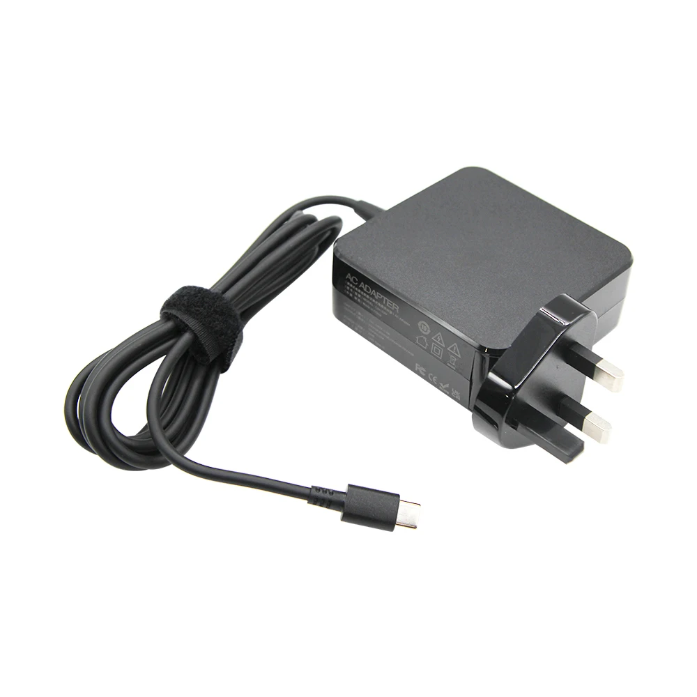 45W 20V 2.25A USB C tipo C adaptador de cargador de ordenador portátil teléfono para ASUS MacBook ZenBook Lenovo Dell Xiaomi air HP Sony Power Huawei - imagen 5