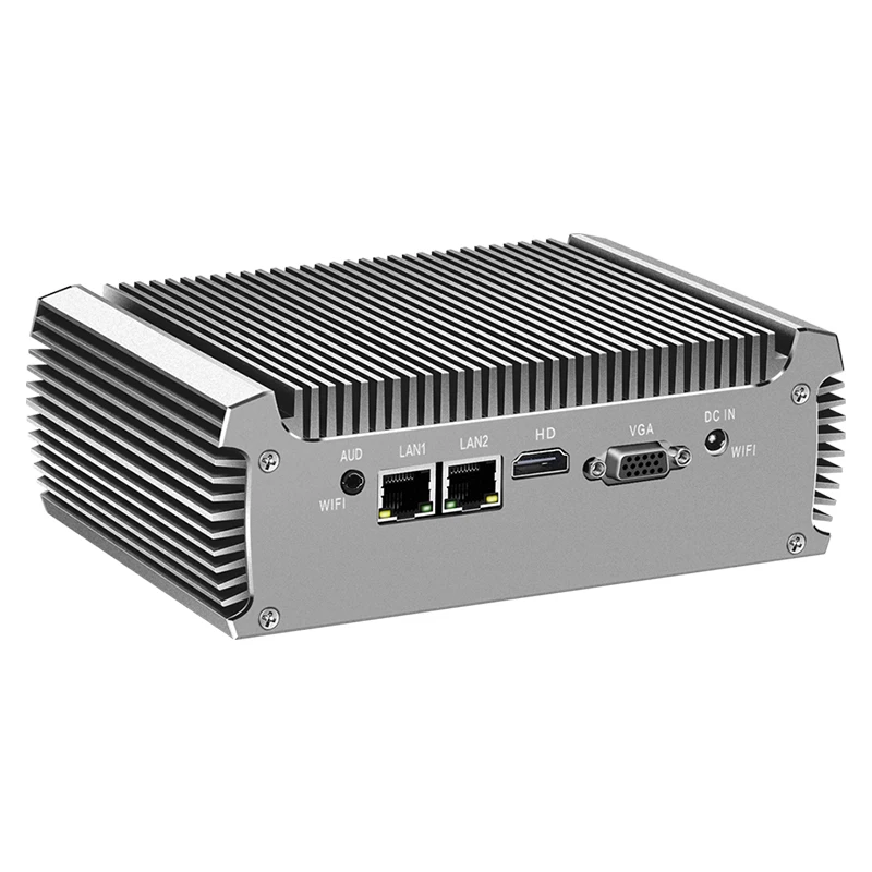 Inter Core i3 i5 i7 Mini PC industrial compatible con WiFi 3G/4G LTE Linux Pfsense ordenador con 2xLAN 2xRS232 4xUSB3.0 Windows10 Ready - imagen 5