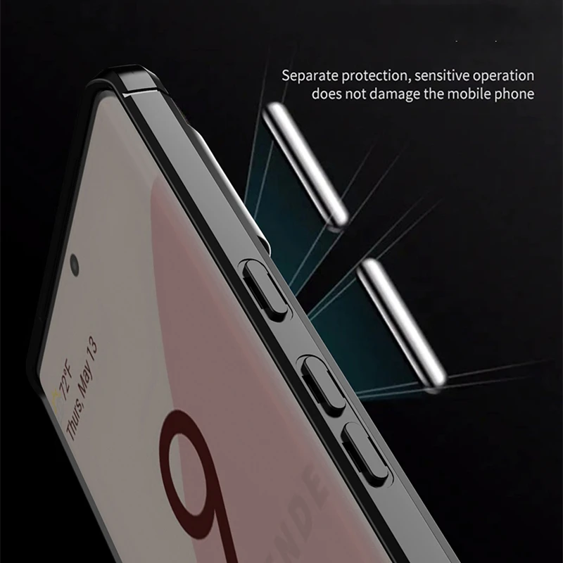 Funda de silicona para Google Pixel 6 Pro, carcasa protectora de goma para Pixel 7 Pro, 6A, 5 XL, 5A, 4 - imagen 4