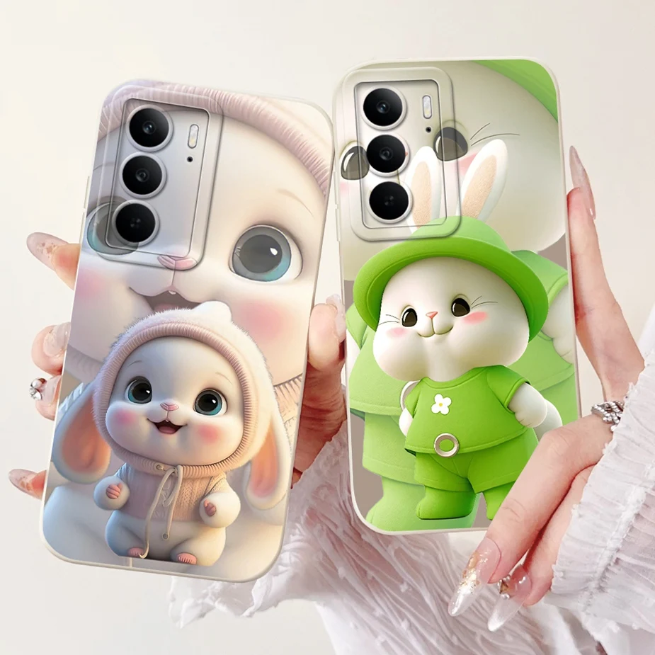 Para Realme C75 4G funda RMX3941 lindo arco pintado cubierta a prueba de golpes suave TPU funda de teléfono para Realme C75X RealmeC75 X 4G Fundas Coque - imagen 2