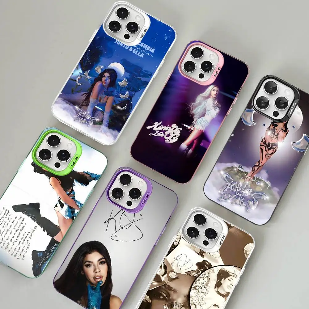 Funda de teléfono Singer k-kenia OS para iPhone 17 16 15 14 13 12 11 Pro MAX mate a prueba de golpes trasera anticaída cubierta mate - imagen 3