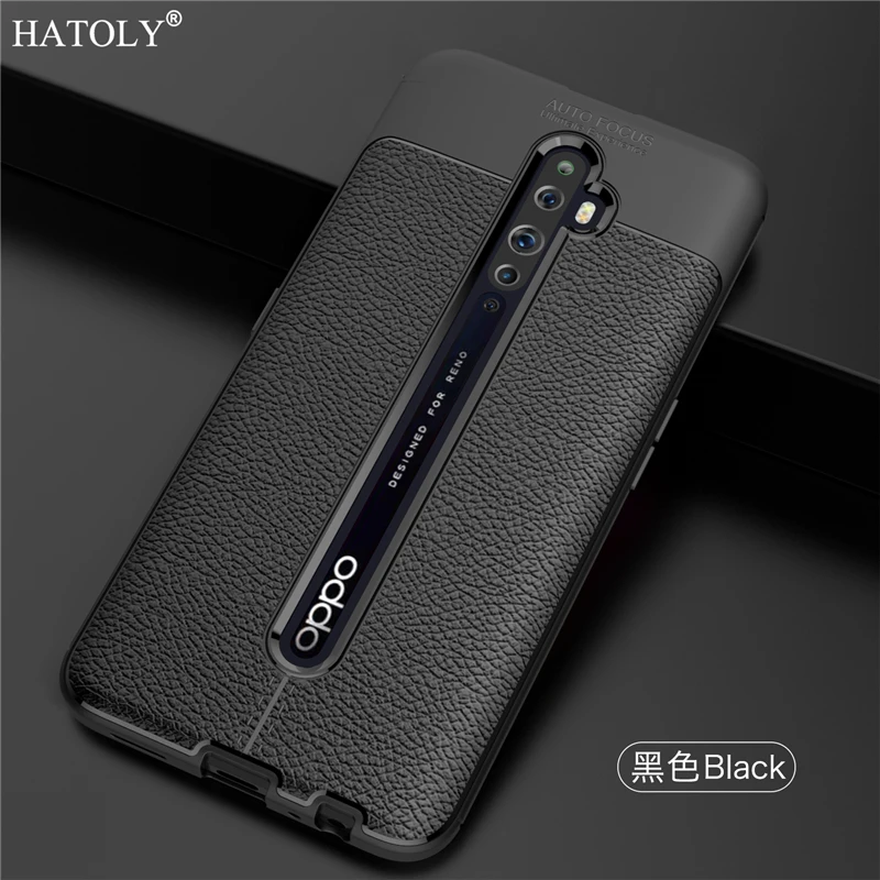 Para cubierta Oppo Reno 2Z, Funda de cuero PU, funda de silicona suave de TPU, funda antigolpes, funda de teléfono Reno2Z Reno2 Z para OPPO Reno 2Z - imagen 2