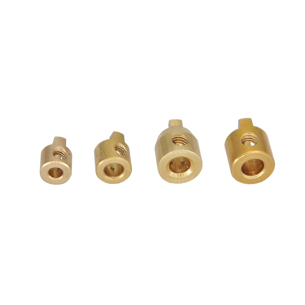 5 uds diámetro 3mm/4mm/4,76mm/5mm modelo barco latón cobre eje de transmisión para perro muleta accesorios para eje de transmisión de barco Rc - imagen 4