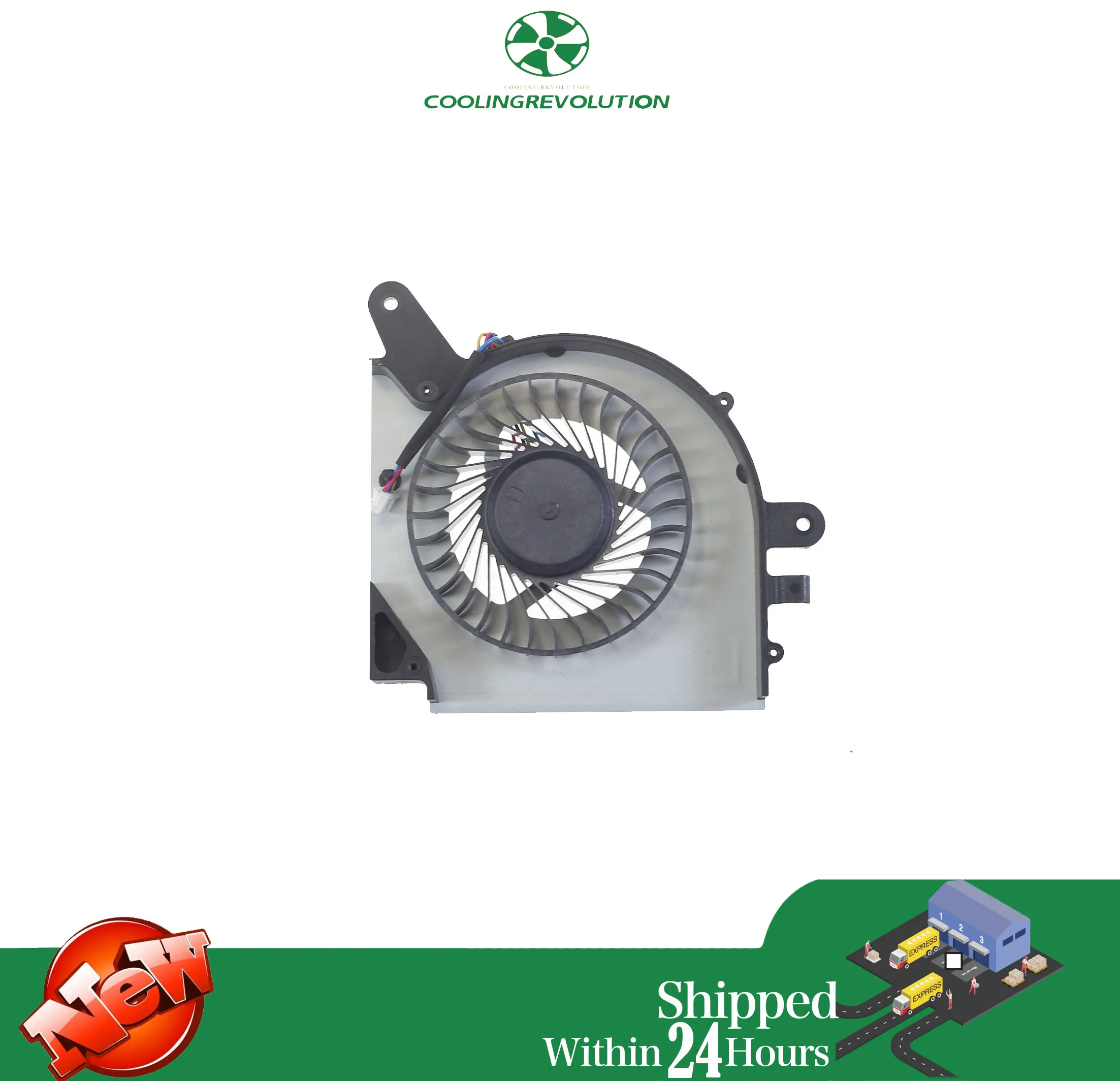 Ventilador de refrigeración para CPU de ordenador portátil, 4 pines, PAAD06015SL, DC5V, 0,55a, N415 - imagen 2