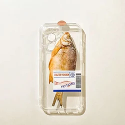 Funda Transparente Samsung Galaxy A56 – Diseño Pez Salado Antigolpes